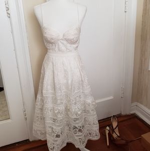 Lariste by Amy for fashion Nova white dress NWOT